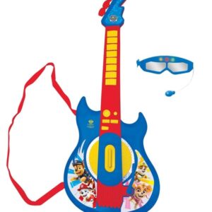 Paw Patrol Elektronisk Guitar Med Lys Og Briller Med Mikrofon