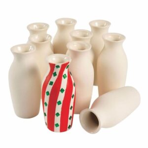 Colorations - Decorate Your Own Ceramic Vase Set Of 12