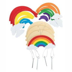 Colorations - Make And Decorate Your Own Wind Chimes Set Of 12