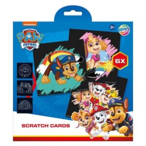 Creative Craft Group - Scratch Cards Paw Patrol Set 7pcs