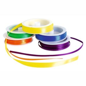 Colorations - Satin Ribbon 16 Spools Colored 120mtr