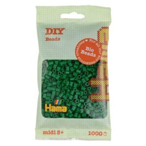 Hama Bio Beads - Green 1000 Pcs