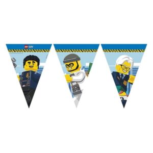 Globos - Paper Bunting Fsc Lego City 3mtr