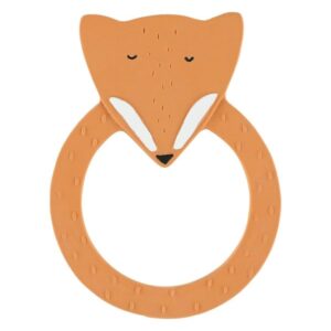 Trixie Baby Natural Rubber Round Teething Ring - Mr Fox
