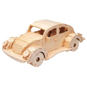 Eureka Gepettoaposs Workshop Wooden Construction Kit 3d - Car
