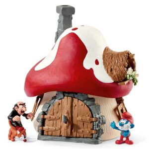 Smurf House With 2 Figurines