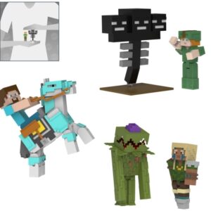 Minecraft Core Firgure 2-pack - Assorteret