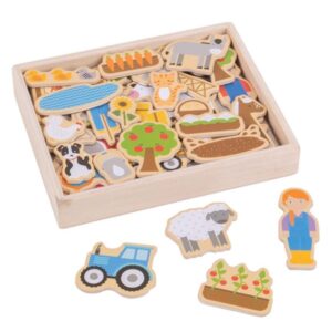 Bigjigs Farm Magnets 35 Pcs