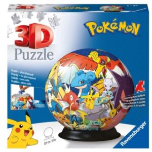 3d Puzzle-ball Pok?mon 72 Brikker