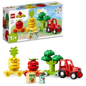 Lego Duplo 10982 Traktor Med Frugt Og Grøntsager