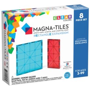 Magna-tiles Rectangles 8 Pcs Expansion Set