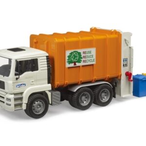 Bruder Man Tga Rear Loading Garbage Truck Toy