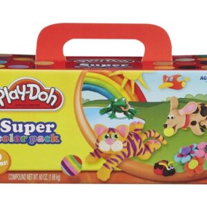 Play-doh Super Color-pakke Med 20 Bøtter
