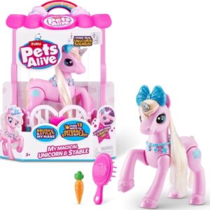 Zuru Pets Alive My Magical Unicorn And Stable