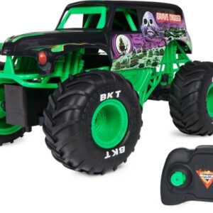 Spin Master Monster Jam 1:15 Rc Monster Truck Grave Digger 6068258
