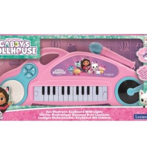 Gabbys Dollhouse Fun Electronic Keyboard With Light