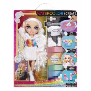 Mga Entertainment Rainbow High Watercolor  Create Diy Fashion Doll - Violet Eyes