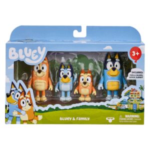 Bluey Figurines 4 Pack